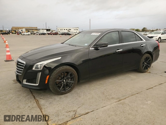 2018 Cadillac CTS RWD with VIN 1G6AP5SX3J0140488, listed as a Copart auction lot 81191494 with 87,790 mi miles and Salvage title. Bid and sale history available at DreamBid. Image 1.
