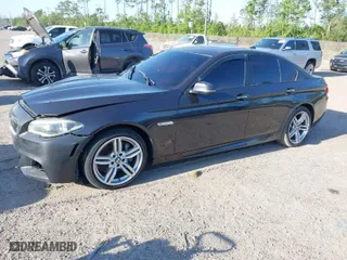 2014 BMW 5 Series 535i with VIN WBA5B1C54ED475113, listed as a IAAI auction lot 42077901 with 145,341 mi miles. Bid and sale history available at carsss.com. Image 2.