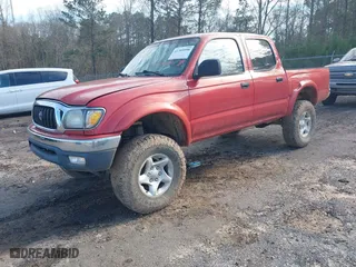 2001 Toyota Tacoma with VIN 5TEHN72N21Z740768, listed as a IAAI auction lot 41305998 with 144,605 mi miles. Bid and sale history available at carsss.com. Image 17.