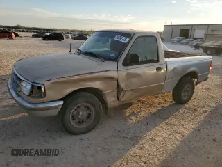 1995 Ford Ranger Splash with VIN 1FTCR10AXSUA06496, listed as a Copart auction lot 89253125 with 301,366 mi miles and Salvage Title. Bid and sale history available at carsss.com. Image 1.