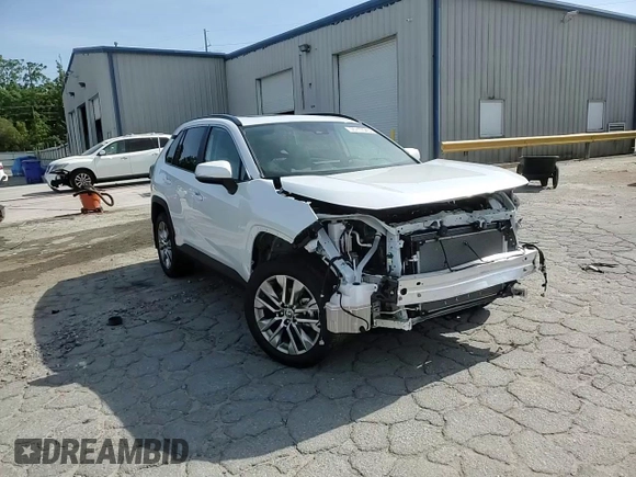 2024 Toyota RAV4 XLE Premium with VIN 2T3C1RFV9RW341472, listed as a Copart auction lot 55217545 with 7,314 mi miles and Salvage title. Bid and sale history available at DreamBid. Image 15.