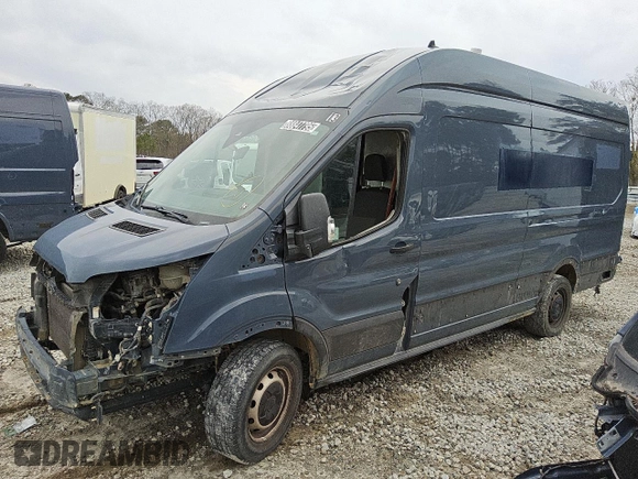 2020 Ford Transit Cargo with VIN 1FTBR3X81LKB04789, listed as a Copart auction lot 88847795 with 109,484 mi miles and Clean Title. Bid and sale history available at carsss.com. Image 1.
