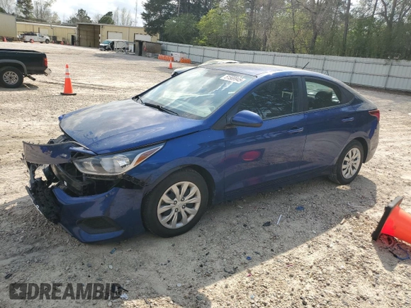 2021 Hyundai Accent SE with VIN 3KPC24A60ME136966, listed as a Copart auction lot 51569945 with 63,906 mi miles and Salvage Title. Bid and sale history available at carsss.com. Image 1.