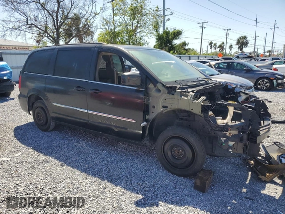 2016 Chrysler Town & Country Touring with VIN 2C4RC1BG6GR213646, listed as a Copart auction lot 49462325 with Not Provided miles and Salvage Title. Bid and sale history available at DreamBid. Image 4.