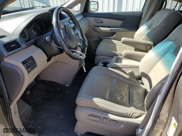 2012 Honda Odyssey EX-L with VIN 5FNRL5H67CB144543, listed as a Copart auction lot 47780315 with 160,403 mi miles and Salvage Title. Bid and sale history available at carsss.com. Image 7.