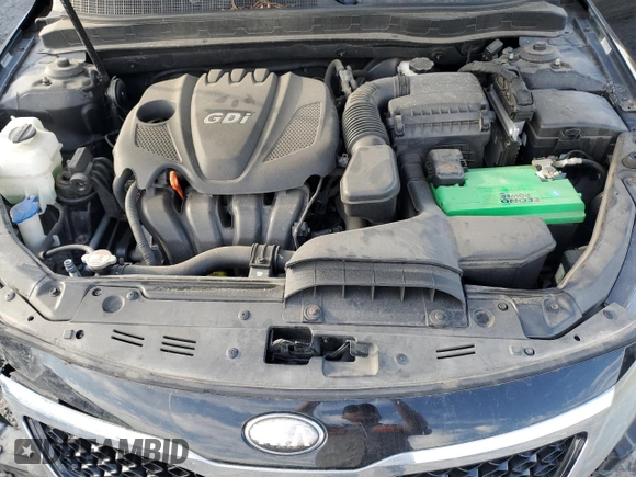 2013 Kia Optima EX with VIN 5XXGN4A79DG118068, listed as a Copart auction lot 47100765 with 154,890 mi miles and Salvage Title. Bid and sale history available at carsss.com. Image 11.