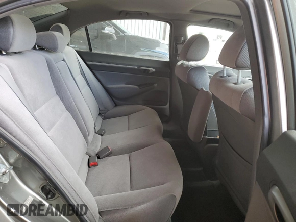 2007 Honda Civic EX with VIN 2HGFA16887H308759, listed as a Copart auction lot 47852395 with 80,540 mi miles and Salvage Title. Bid and sale history available at DreamBid. Image 10.