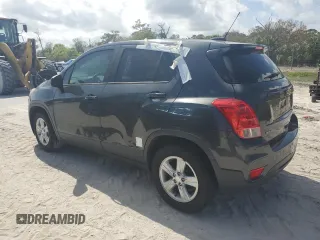 2020 Chevrolet Trax LS with VIN 3GNCJKSBXLL201326, listed as a Copart auction lot 47859655 with 0 mi miles and Non Repairable. Bid and sale history available at carsss.com. Image 2.