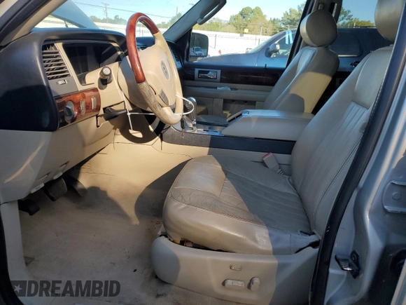 2005 Lincoln Navigator Luxury with VIN 5LMFU28505LJ09857, listed as a Copart auction lot 76108544 with 235,889 mi miles and Salvage Title. Bid and sale history available at carsss.com. Image 7.