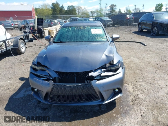 2014 Lexus IS 350 with VIN JTHCE1D27E5005088, listed as a IAAI auction lot 41971659 with 175,393 mi miles. Bid and sale history available at carsss.com. Image 12.