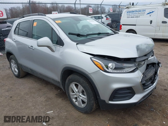 2019 Chevrolet Trax LT with VIN KL7CJPSB3KB781294, listed as a IAAI auction lot 41936296 with 18,024 mi miles. Bid and sale history available at carsss.com. Image 1.