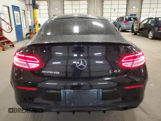 2017 Mercedes-Benz C 43 AMG with VIN WDDWJ6EB5HF457406, listed as a Copart auction lot 52108435 with 44,171 mi miles and Salvage title. Bid and sale history available at DreamBid. Image 6.