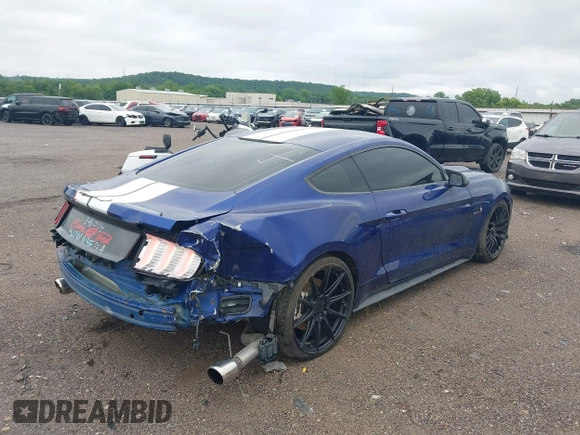 2016 Ford Mustang GT with VIN 1FA6P8CFXG5241801, listed as a IAAI auction lot 42345119 with 105,927 mi miles and . Bid and sale history available at DreamBid. Image 4.
