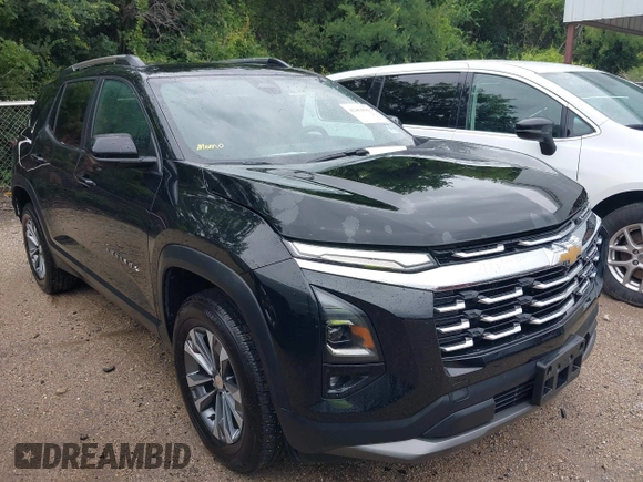 2025 Chevrolet Equinox FWD LT with VIN 3GNAXHEG4SL173229, listed as a IAAI auction lot 42464562 with 12,329 mi miles and . Bid and sale history available at DreamBid. Image 1.