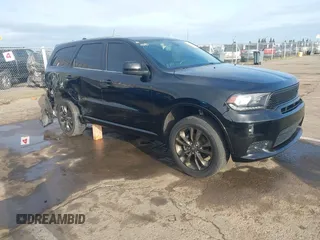 2020 Dodge Durango GT Plus with VIN 1C4RDHDG7LC166293, listed as a IAAI auction lot 41907015 with 44,408 mi miles and . Bid and sale history available at carsss.com. Image 1.