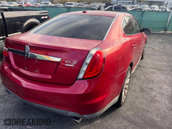 2010 Lincoln MKS EcoBoost with VIN 1LNHL9FT8AG604562, listed as a Copart auction lot 53880395 with 125,178 mi miles and Clean Title. Bid and sale history available at DreamBid. Image 4.