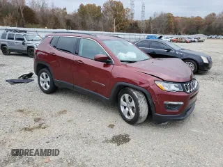 2021 Jeep Compass Altitude with VIN 3C4NJCBB1MT556460, listed as a Copart auction lot 84260314 with 31,531 mi miles and Salvage Title. Bid and sale history available at carsss.com. Image 4.
