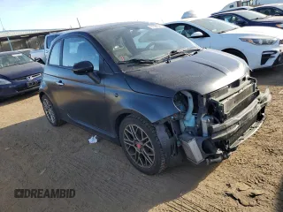 2017 FIAT 500 Abarth z VIN 3C3CFFFH9HT506053, wystawiony jako Copart lot #81367564 z przebiegiem 91 516 mil mil oraz Szkody całkowita. Historia ofert i sprzedaży dostępna na DreamBid. Obrazek 4.