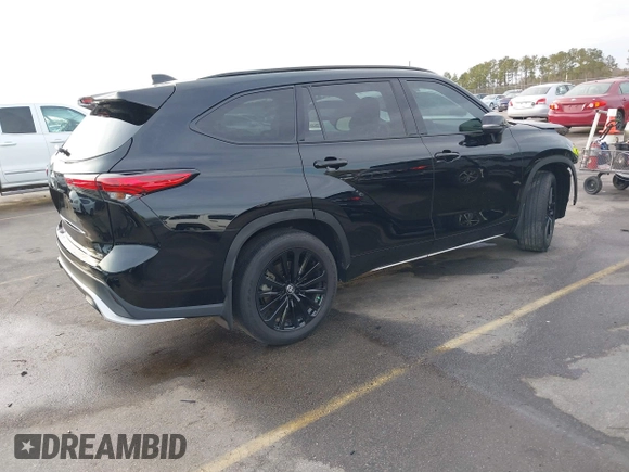 2023 Toyota Highlander L with VIN 5TDKDRAH0PS516095, listed as a IAAI auction lot 41459549 with 10,628 mi miles and . Bid and sale history available at DreamBid. Image 4.