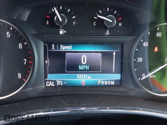 2019 Buick Encore Sport Touring with VIN KL4CJ2SB6KB798526, listed as a IAAI auction lot 41740692 with 53,121 mi miles and . Bid and sale history available at DreamBid. Image 7.