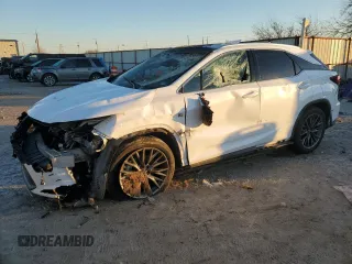 2022 Lexus RX with VIN 2T2YZMDA1NC355156, listed as a Copart auction lot 87962905 with 35,399 mi miles and Salvage Title. Bid and sale history available at carsss.com. Image 1.