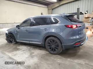2021 Mazda CX-9 Carbon Edition with VIN JM3TCADY2M0527657, listed as a Copart auction lot 46650145 with 69,439 mi miles and Salvage title. Bid and sale history available at DreamBid. Image 2.