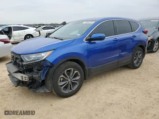 2021 Honda CR-V EX-L with VIN 7FARW1H87ME007934, listed as a Copart auction lot 46038745 with 42,065 mi miles and Salvage Title. Bid and sale history available at carsss.com. Image 1.