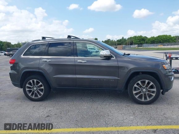 2018 Jeep Grand Cherokee Limited with VIN 1C4RJFBG2JC334970, listed as a IAAI auction lot 42346729 with 83,059 mi miles and . Bid and sale history available at DreamBid. Image 12.