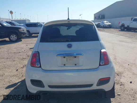 2015 FIAT 500 Sport with VIN 3C3CFFBR3FT696265, listed as a IAAI auction lot 40417640 with 118,412 mi miles and . Bid and sale history available at DreamBid. Image 16.