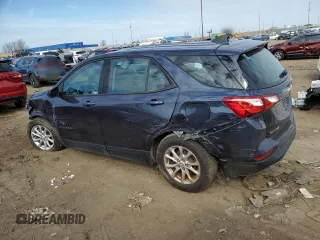 2019 Chevrolet Equinox LS with VIN 3GNAXHEV4KL219544, listed as a Copart auction lot 52027775 with 57,789 mi miles and Clean Title. Bid and sale history available at DreamBid. Image 2.