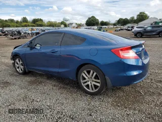 2012 Honda Civic Cpe EX with VIN 2HGFG3B84CH520973, listed as a Copart auction lot 73484514 with 179,990 mi miles and Salvage Title. Bid and sale history available at carsss.com. Image 2.