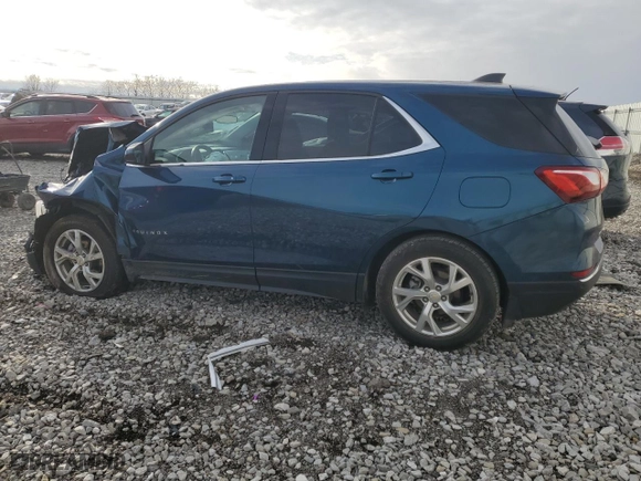 2020 Chevrolet Equinox LT with VIN 2GNAXKEV3L6240355, listed as a Copart auction lot 87069414 with 64,616 mi miles and Salvage Title. Bid and sale history available at carsss.com. Image 2.