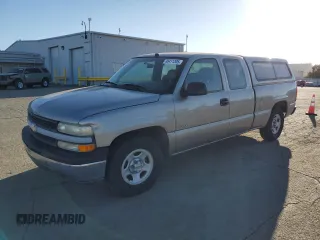 2002 Chevrolet Silverado 1500 LS with VIN 2GCEC19WX21412752, listed as a Copart auction lot 48411305 with 171,567 mi miles and Clean Title. Bid and sale history available at DreamBid. Image 1.