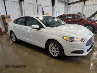 2015 Ford Fusion S with VIN 3FA6P0G79FR301924, listed as a Copart auction lot 50570565 with 121,859 mi miles and Salvage Title. Bid and sale history available at carsss.com. Image 4.