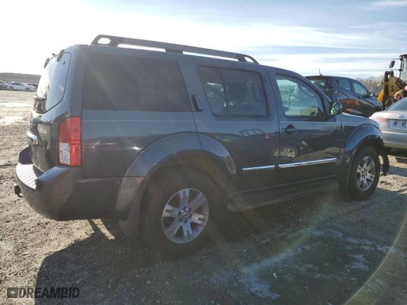 2011 Nissan Pathfinder Silver with VIN 5N1AR1NN5BC631456, listed as a Copart auction lot 45271835 with 258,360 mi miles and Salvage Title. Bid and sale history available at carsss.com. Image 3.