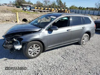 2018 Volkswagen Golf SportWagen S with VIN 3VWD17AU4JM756337, listed as a Copart auction lot 81553244 with 49,020 mi miles and Non Repairable. Bid and sale history available at carsss.com. Image 1.