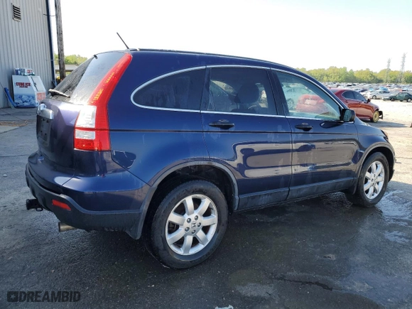 2007 Honda CR-V EX with VIN JHLRE38507C000327, listed as a Copart auction lot 52310045 with 165,926 mi miles and Salvage Title. Bid and sale history available at carsss.com. Image 3.