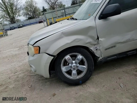 2008 Ford Escape XLT with VIN 1FMCU03128KD08434, listed as a Copart auction lot 51042975 with 123,629 mi miles and Salvage Title. Bid and sale history available at carsss.com. Image 11.
