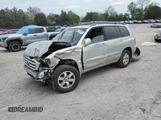 2003 Toyota Highlander z VIN JTEGF21A330097808, wystawiony jako Copart lot #53890875 z przebiegiem 176 974 mil mil oraz Czysty tytuł • Clean title. Historia ofert i sprzedaży dostępna na DreamBid. Obrazek 1.