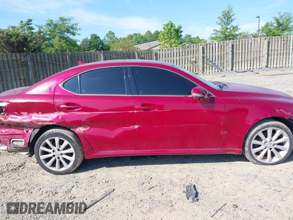 2010 Lexus IS 250 with VIN JTHCF5C27A5042660, listed as a IAAI auction lot 42225646 with 178,803 mi miles and . Bid and sale history available at DreamBid. Image 13.