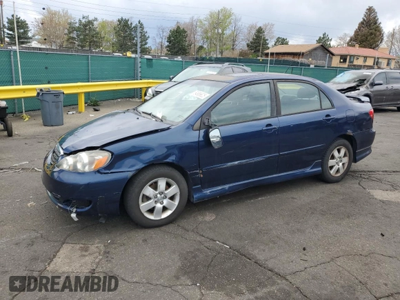2007 Toyota Corolla CE with VIN 1NXBR32E77Z891959, listed as a Copart auction lot 54986625 with 190,455 mi miles and Clean Title. Bid and sale history available at DreamBid. Image 1.