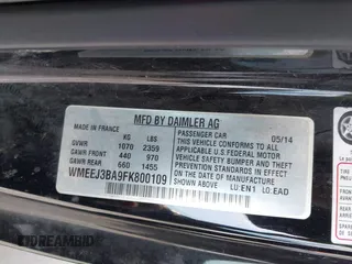 2015 Smart fortwo Passion z VIN WMEEJ3BA9FK800109, wystawiony jako IAAI lot #42782911 z przebiegiem 71 534 mil mil oraz . Historia ofert i sprzedaży dostępna na DreamBid. Obrazek 9.
