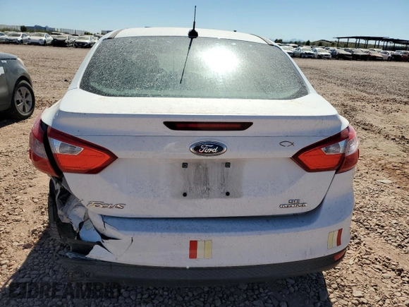 2014 Ford Focus SE with VIN 1FADP3F20EL224694, listed as a Copart auction lot 44388575 with 130,260 mi miles and Salvage Title. Bid and sale history available at carsss.com. Image 6.