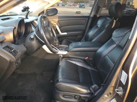 2007 Acura RDX Tech Pkg with VIN 5J8TB18507A015486, listed as a Copart auction lot 45559045 with 184,143 mi miles and Salvage Title. Bid and sale history available at carsss.com. Image 7.