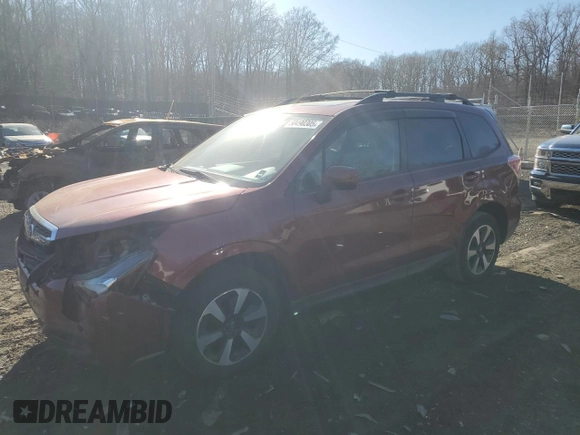 2017 Subaru Forester Premium with VIN JF2SJAGC9HH503178, listed as a Copart auction lot 50490305 with 93,149 mi miles and Salvage Title. Bid and sale history available at carsss.com. Image 1.