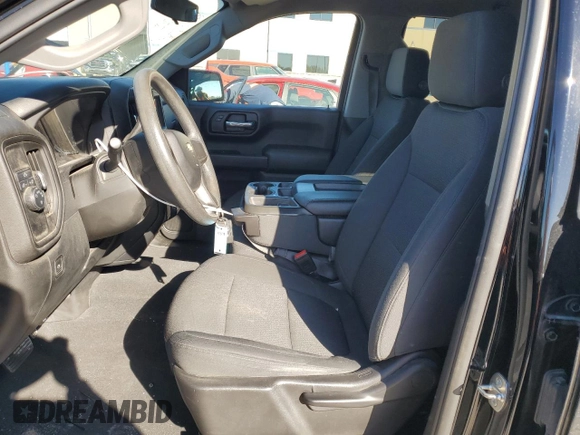 2020 Chevrolet Silverado 1500 Custom with VIN 1GCRWBEK5LZ370274, listed as a Copart auction lot 80630954 with 96,990 mi miles and Salvage Title. Bid and sale history available at carsss.com. Image 7.