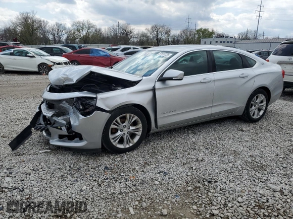 2015 Chevrolet Impala LT with VIN 2G1125S37F9131632, listed as a Copart auction lot 52697355 with 431,528 mi miles and Salvage Title. Bid and sale history available at carsss.com. Image 1.