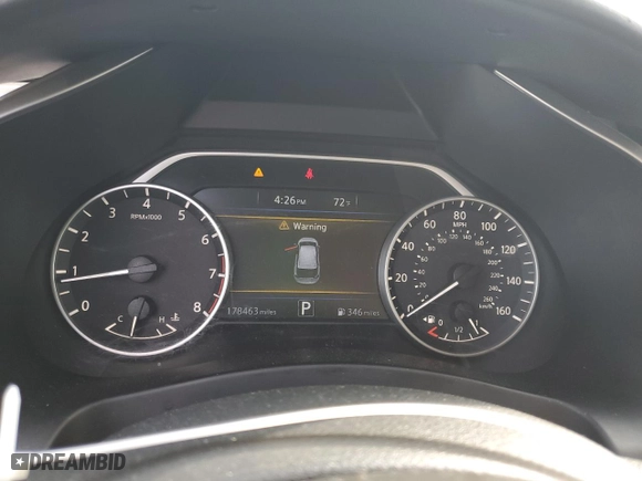 2016 Nissan Murano S with VIN 5N1AZ2MG6GN150040, listed as a Copart auction lot 51422145 with 178,463 mi miles and Salvage Title. Bid and sale history available at carsss.com. Image 9.