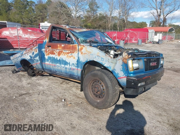 1991 GMC Sonoma with VIN 1GTCT14Z1M8503336, listed as a IAAI auction lot 41251971 with 139,795 mi miles and . Bid and sale history available at DreamBid. Image 1.