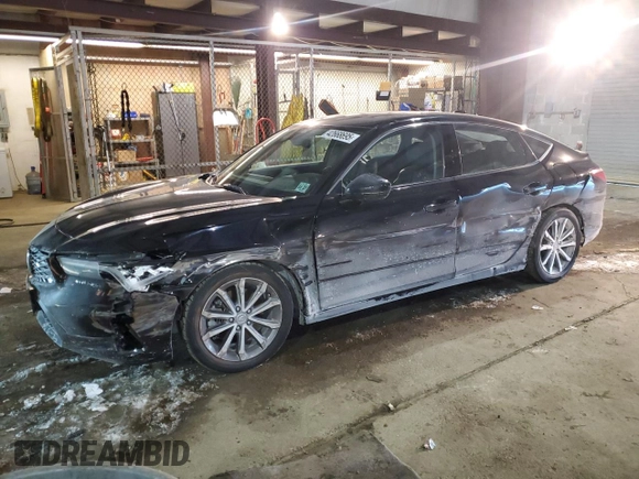 2023 Acura Integra with VIN 19UDE4H24PA012335, listed as a Copart auction lot 42668695 with 77,995 mi miles and Salvage title. Bid and sale history available at DreamBid. Image 1.